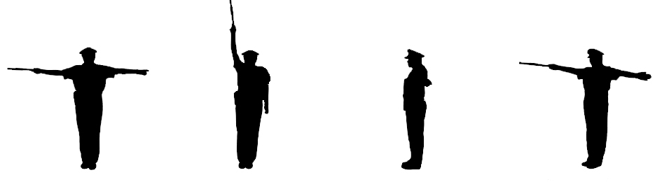 Pokyny policisty v silničním provozu Pokyny policisty v silničním provozu