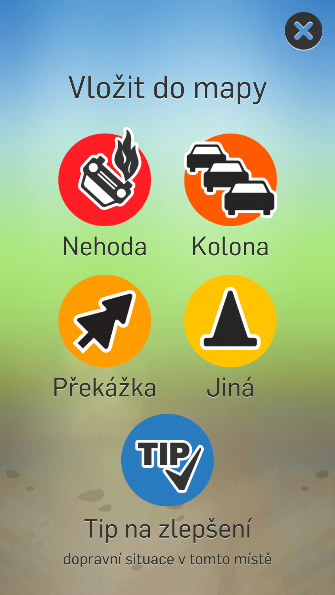 Dopravní info – mobilní aplikace Dopravní info – mobilní aplikace
