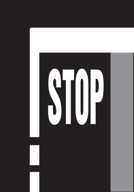Příčná čára, souvislá s nápisem STOP Příčná čára, souvislá s nápisem STOP