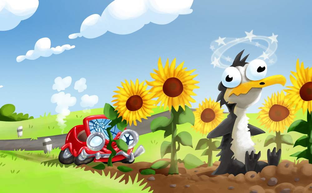 Nehoda – ilustrace Nehoda – ilustrace